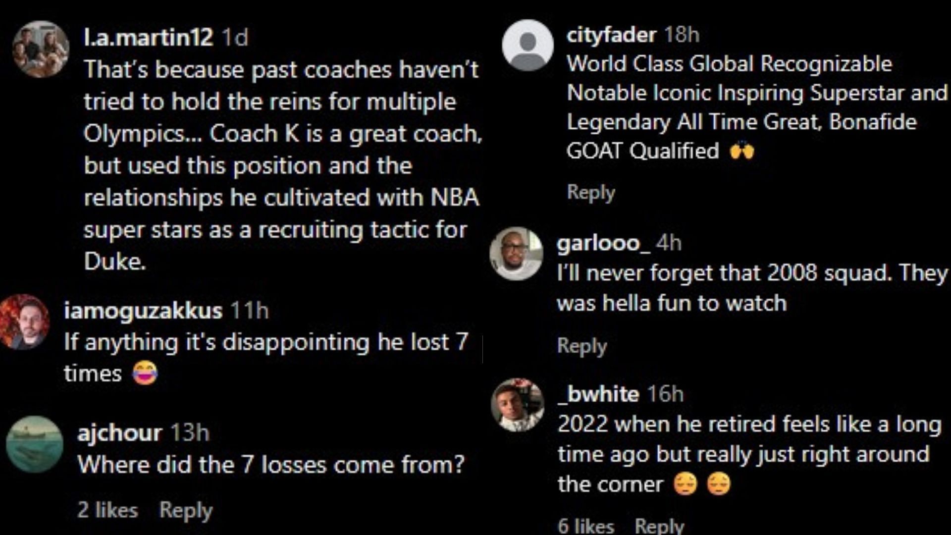 Images via the comments of the Instagram post.